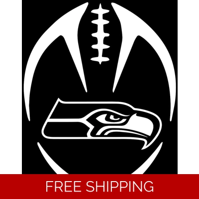 NFL Football Seattle Seahawks die cut vinyl decal NFL Football Seattle Seahawks die cut vinyl decal